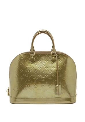 Louis Vuitton Pre-Owned Alma GM Monogram leather tote bag - Gold