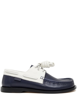 LOEWE Campo boat shoes - Blue