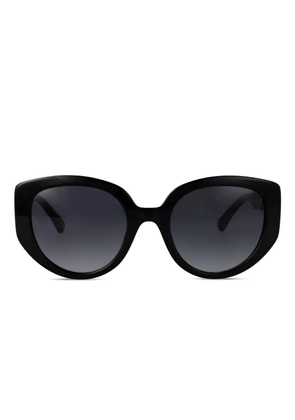 Moschino Eyewear MOS173/S logo-plaque sunglasses - Black