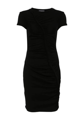 Alexander McQueen cotton mini dress - Black