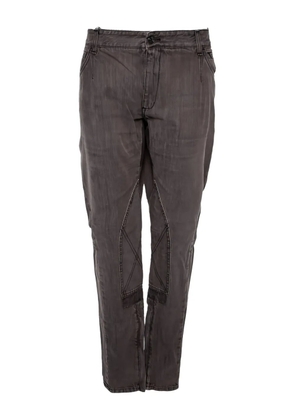 Roberto Cavalli Vintage silk denim jeans - Black