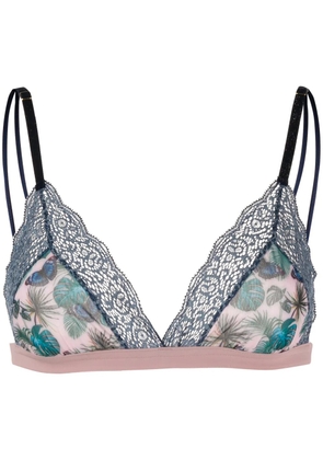 Dolci Follie Butterfly soft bra - Blue