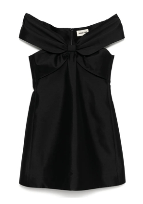 SHUSHU/TONG bow mini dress - Black