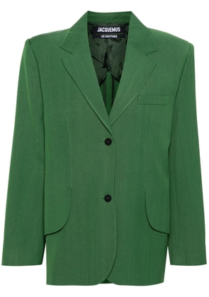 Jacquemus La Veste Titolo blazer - Green