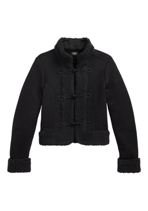 Ralph Lauren RRL fleece-trimmed jacket - Black