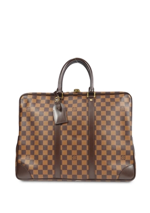 Louis Vuitton Pre-Owned 2012 Porte Documents Voyage briefcase - Brown