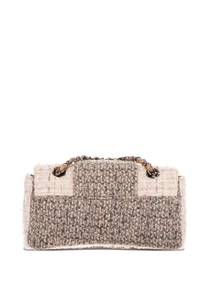 CHANEL Pre-Owned chain-strap tweed shoulder bag - Grey