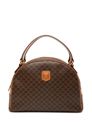 Celine Pre-Owned 1996 Macadam Coated Canvas Dome handbag - Brown