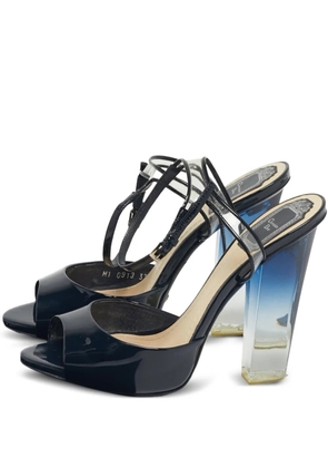 Christian Dior Pre-Owned leather sandals - Blue