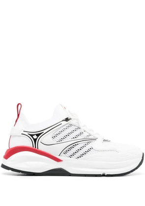DSQUARED2 x Dash panelled low-top sneakers - White