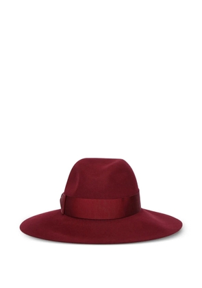 Borsalino ribbon hat - Red
