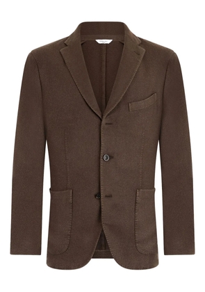 Boglioli notched-lapel blazer - Brown