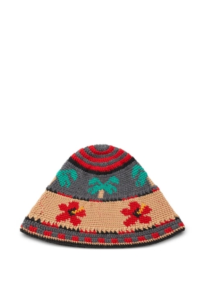 Alanui Hibiscus Bloom beanie - Multicolour