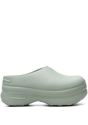 adidas adiFOM Stan Smith 'Silver Green' mules