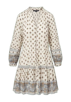 Veronica Beard Belissa paisley-print dress - White