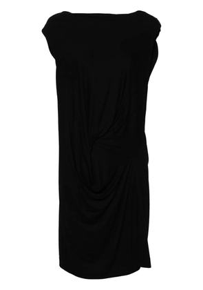 Vivienne Westwood Pre-Owned 2015s draped asymmetric dress - Black