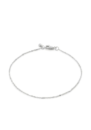 Monica Vinader 14K white gold Shimmer bracelet - Silver