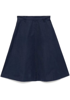 Prada Pre-Owned 2008 A-line skirt - Blue
