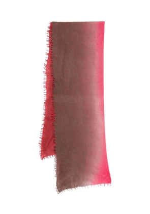 MOULETA frayed scarf - Pink