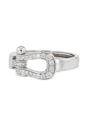 Fred 18K white gold Force 10 diamond ring - Silver