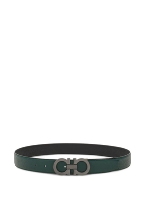 Ferragamo Gancini leather belt - Green