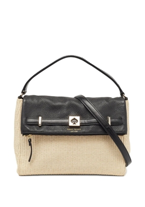 Kate Spade leather woven tote bag - Neutrals