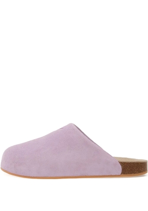 adidas Adimule logo-embossed slippers - Purple