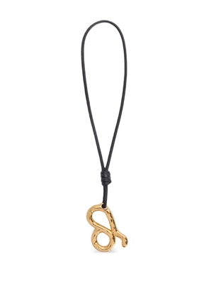 Jil Sander Zodiac charm necklace - Gold
