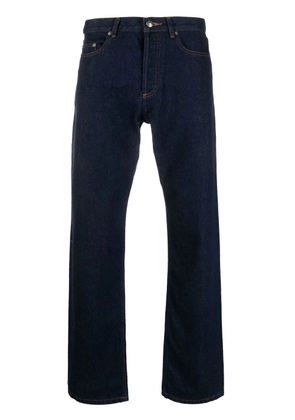A.P.C. mid-rise straight-leg jeans - Blue