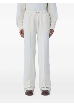 Moncler logo-patch drawstrings trousers - Neutrals