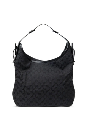 Gucci Pre-Owned Tall Hobo monogram tote bag - Black