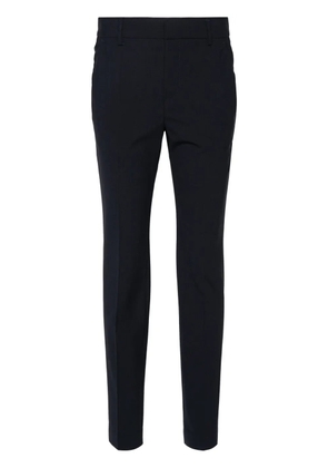 Brunello Cucinelli slim-cut cigarette trousers - Blue