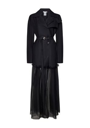 Nensi Dojaka double-breasted coat - Black