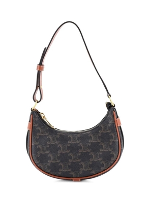 Celine Pre-Owned Ava Bag Triomphe Coated Canvas Mini shoulder bag - Brown