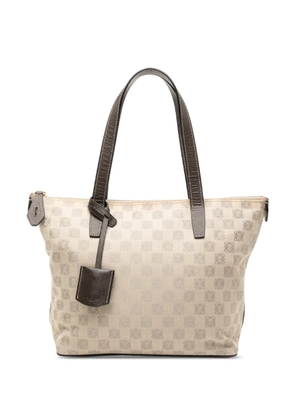 Loewe Pre-Owned 2009 Anagram Canvas tote bag - Brown