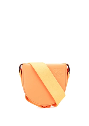 Loewe Pre-Owned 2020 Small Soft Calfskin Heel Pouch crossbody bag - Orange