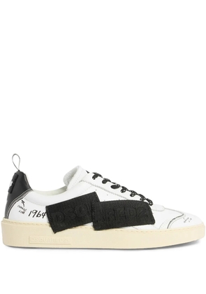 DSQUARED2 ribbon rider sneakers - White