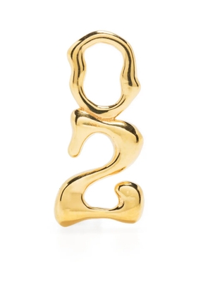 Maria Black Fluent letter Z charm - Gold