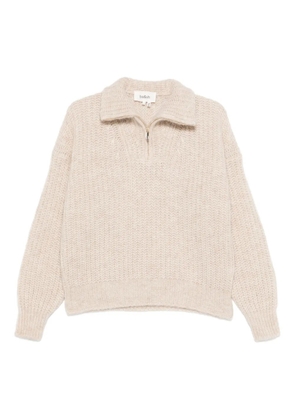 Ba&Sh Beltane half-zip sweater - Neutrals