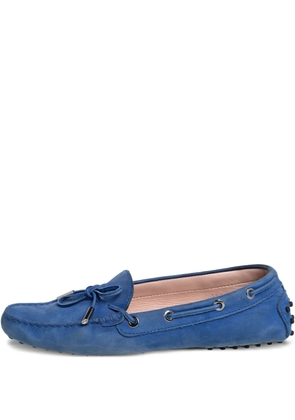 Tod's Vintage Pre-Owned Gommino loafers - Blue