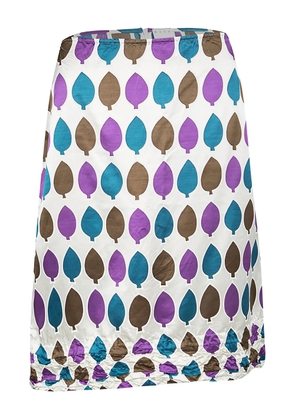 Marni Pre-Owned silk asymmetric skirt - White