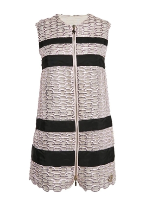 Moncler chain-link sleeveless dress - Grey