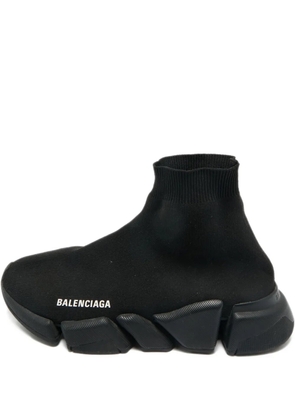 Balenciaga Pre-Owned Speed knitted sneakers - Black