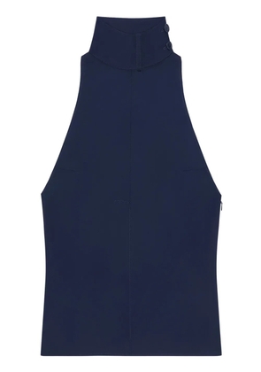 Courrèges sleeveless tank top - Blue