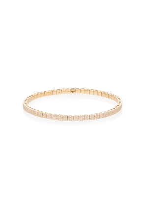 SHAY 18K gold square diamond bracelet