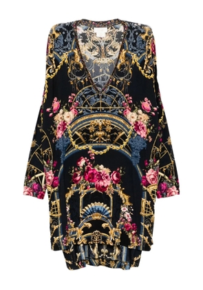 Camilla Ornate On A Plate T-shirt - Blue