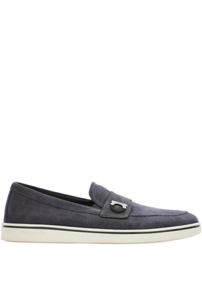 Ferragamo suede loafers - Grey