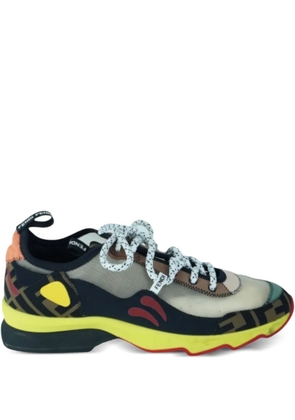 Fendi Pre-Owned Freedom FF Patchwork sneakers - White