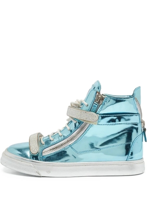 Giuseppe Zanotti Vintage Coby high-top sneakers - Blue