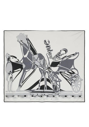 Hermès Pre-Owned 2020s Caleche Elastique scarf - Black